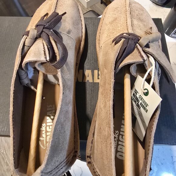 Clarks Originals Men's Desert Trek Wolf Suede 26180650 Boots Shoes Mens Size 12 - Picture 11 of 15